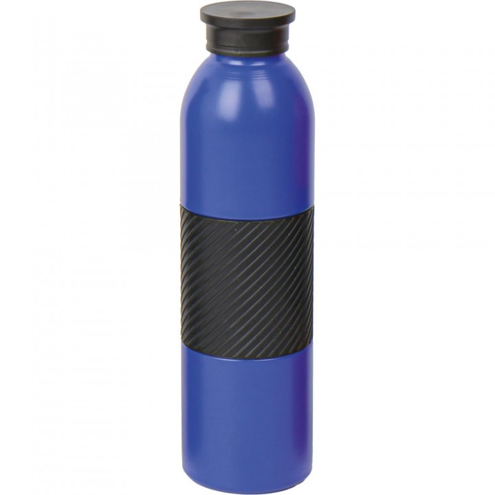 500 ml Lacivert Desenli Metal Termos – Lazer Baskılı Promosyon Termos